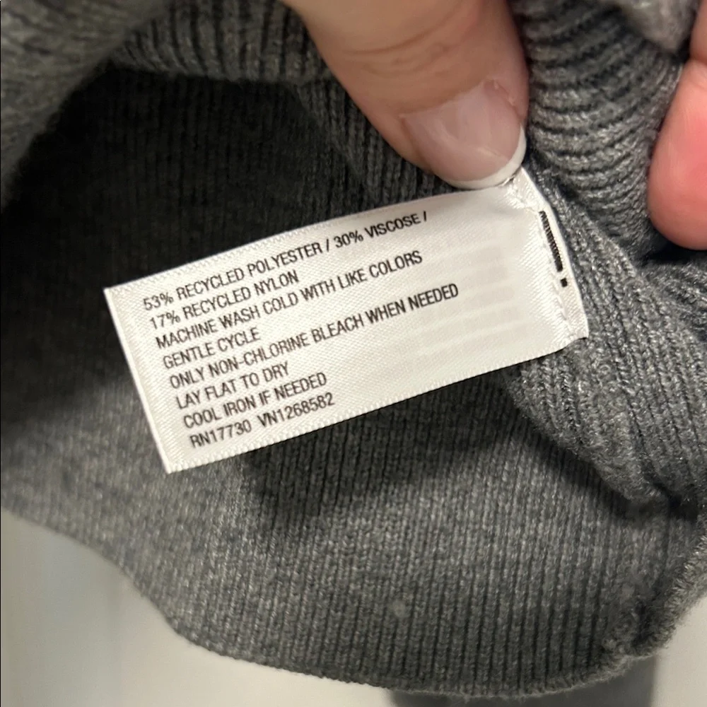 a new day Charcoal Hooded Sweater - Picture 4 of 4